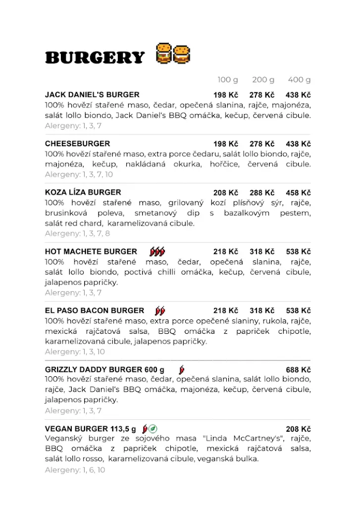 Menu_Němý Medvěd - Microbrewery & Beer Bar_Mělník_image_1