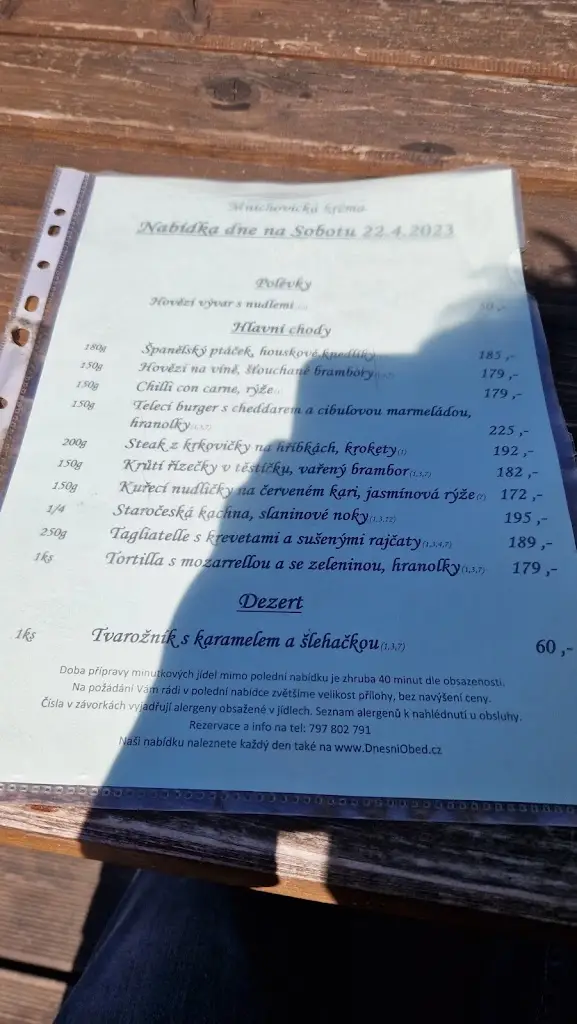 Menu_Mnichovická krčma_Mnichovice_image_4