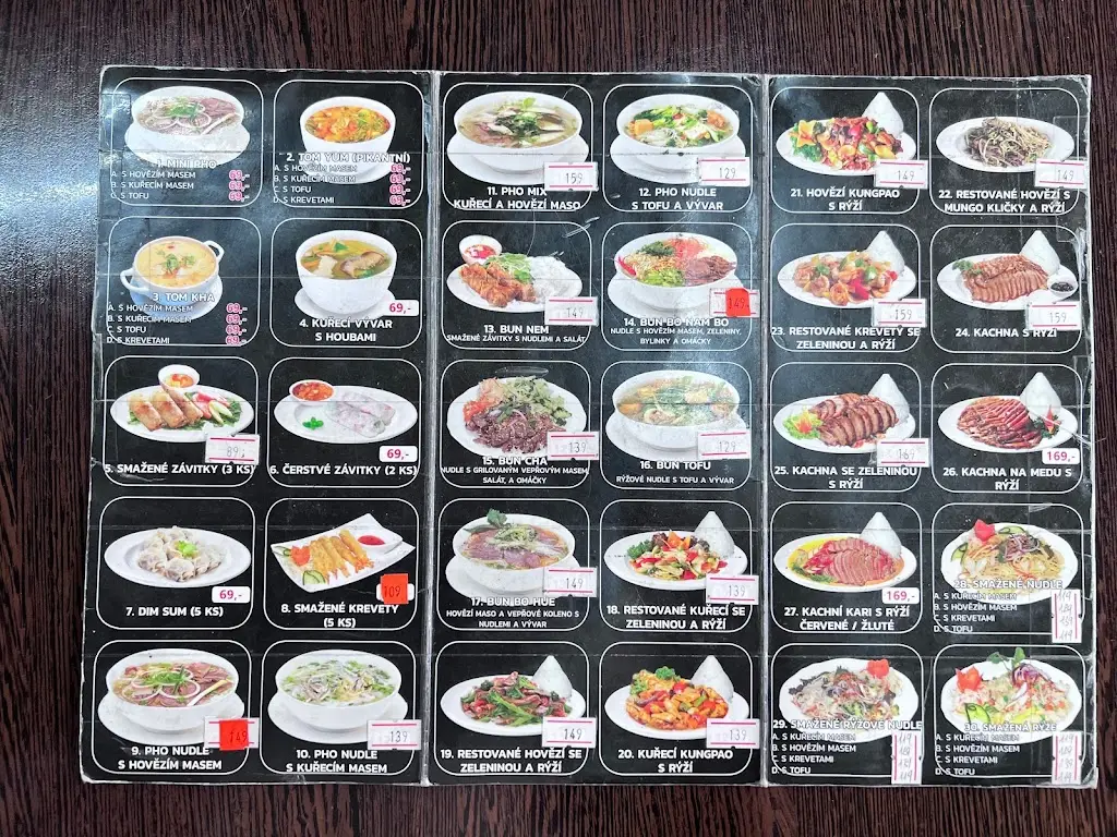 Menu_Viet-Thai Chuť II_Mnichovice_image_1