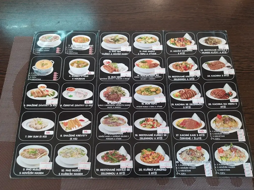 Menu_Viet-Thai Chuť II_Mnichovice_image_4
