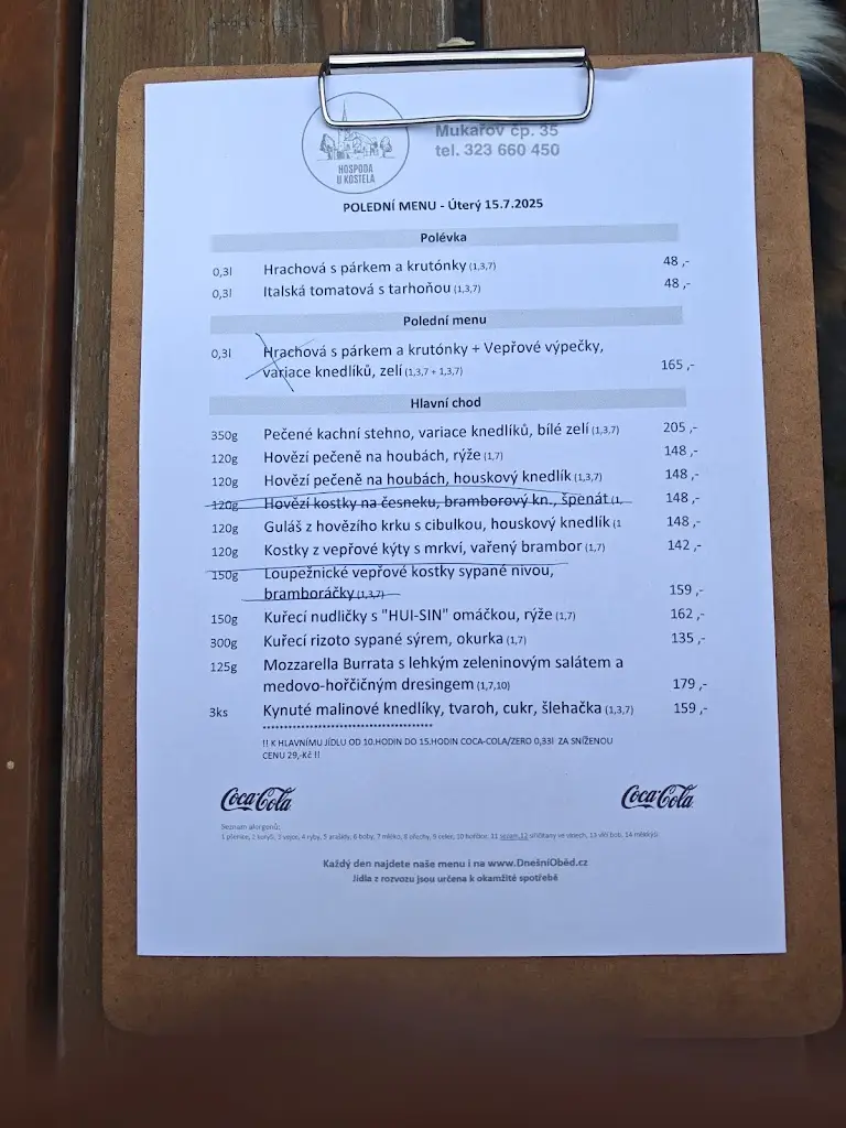 Menu_Pub U Kostela_Mukařov_image_1