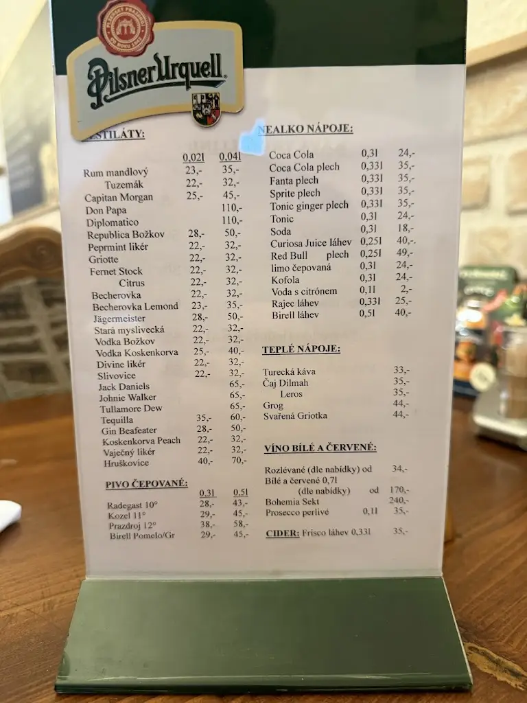 Menu_at the Town Hall_Netvořice_image_1