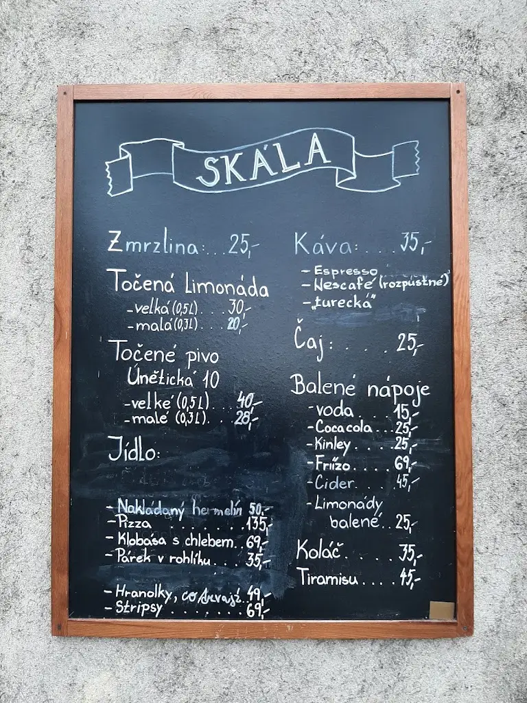 Menu_Zmrzlinárna Občerstvení Skála_Nelahozeves_image_2