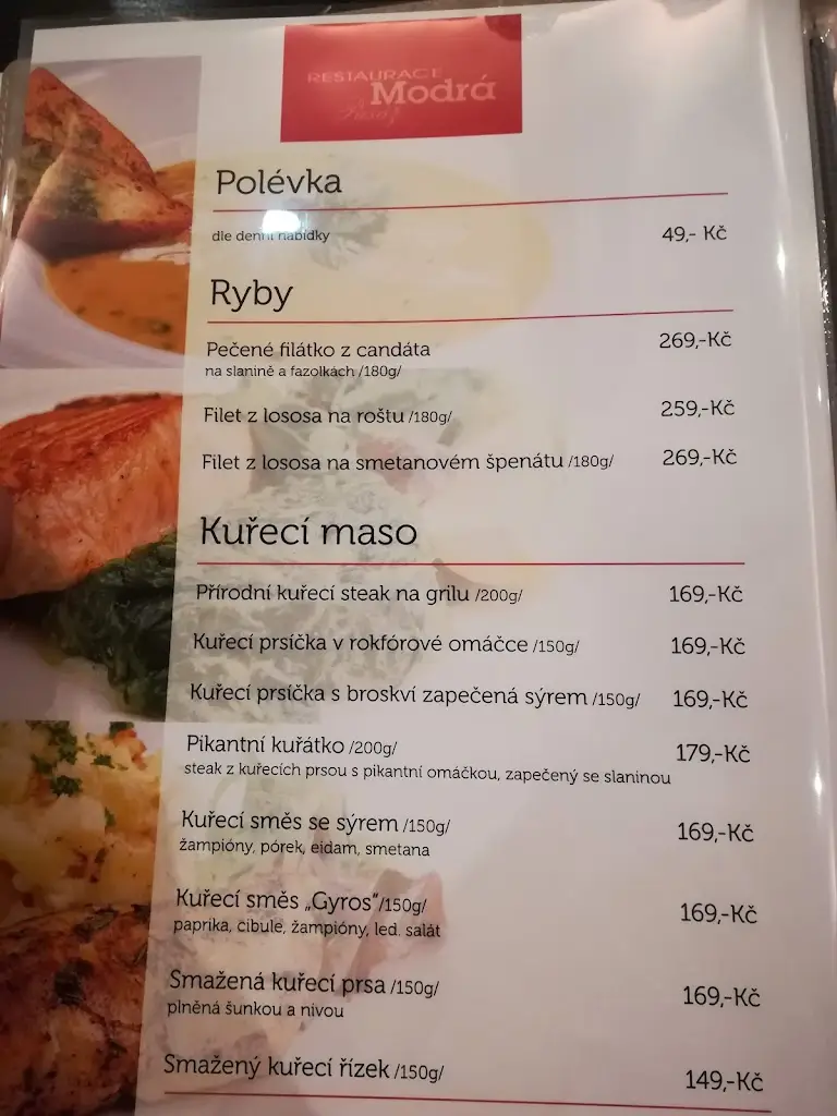 Menu_Modrá pasáž restaurant_Nelahozeves_image_3