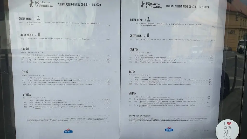 Menu_Pub Kozlovna U Františka_Okres Tábor_image_4