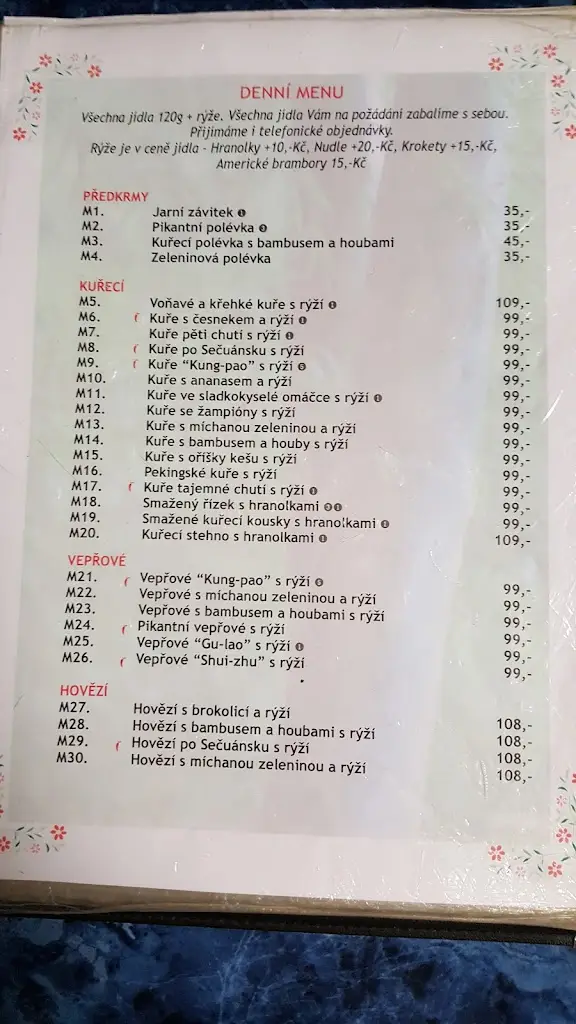 Menu_Shi Wei Tian_Kralupy nad Vltavou_image_4