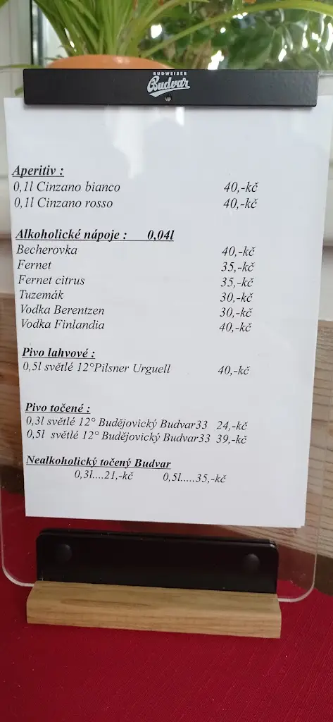 Menu_Restaurant Daniel_Okres Tábor_image_4
