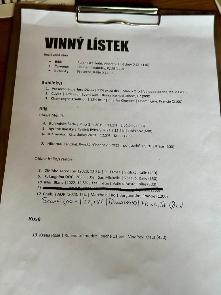 Menu_Restaurace & Penzion Hlučov_Mšeno_immagine_1