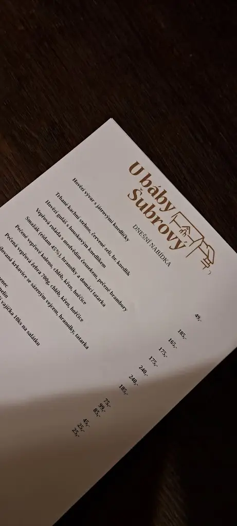 Menu_Penzion a restaurace U báby Šubrový_Mšeno_image_3