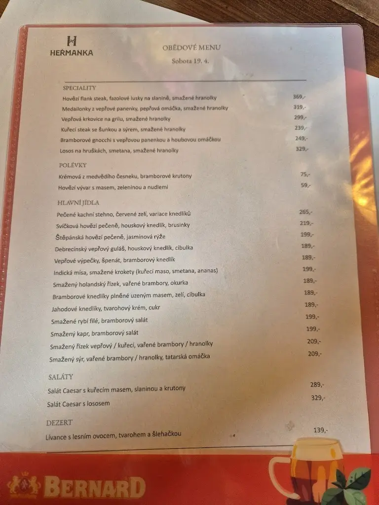 Menu_Restaurace a bistro Heřmanka_Neveklov_image_4