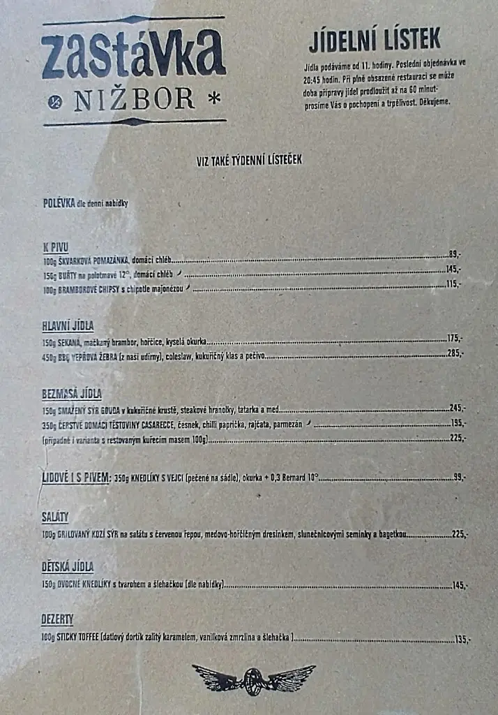 Menu_Zastávka Nižbor_Nižbor_image_1