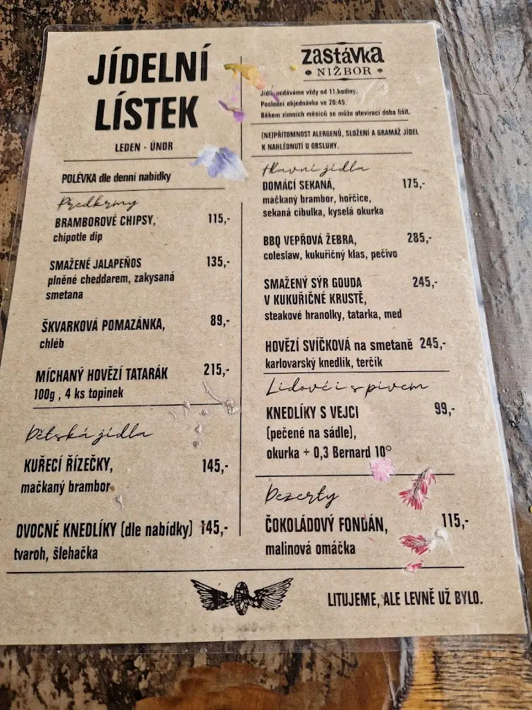 Menu_Zastávka Nižbor_Nižbor_image_4