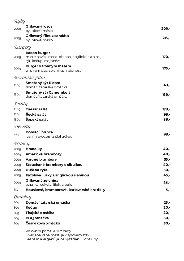 Menu_Hostinec u Káji Maříka_Mníšek pod Brdy_image_3
