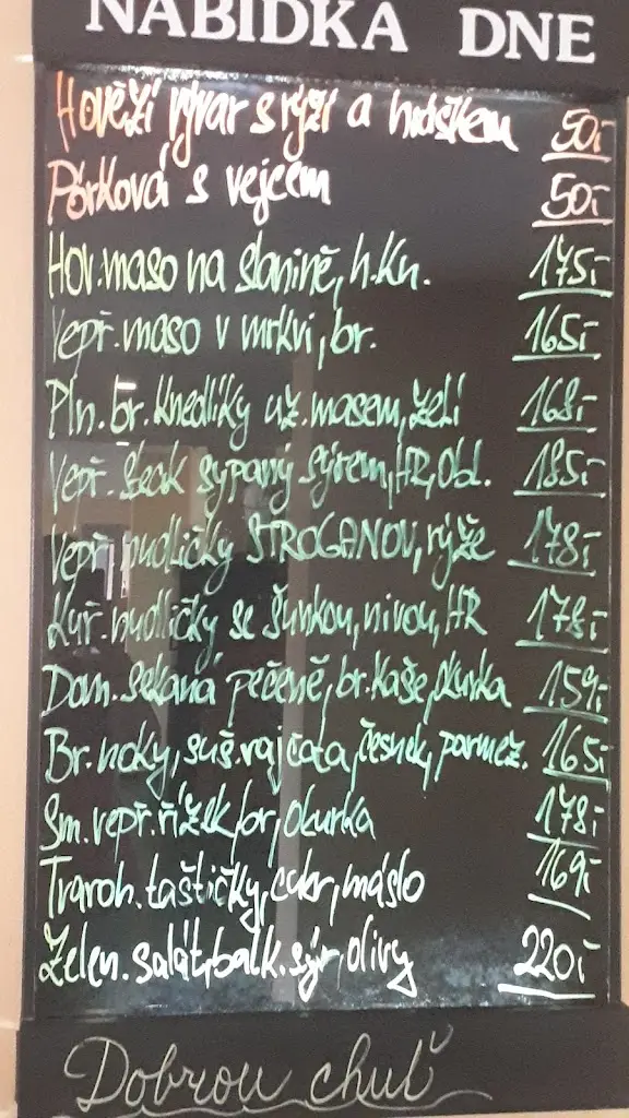 Menu_Restaurace Knížecí rybník_Okres Tábor_image_4