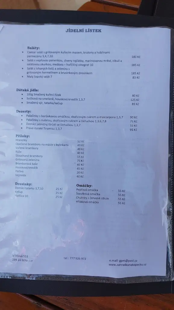 Menu_Restaurace Zahrádka na kopečku_Milovice_image_3