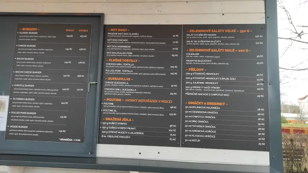 Menu_Ta Fabrika street food_Milovice_image_1