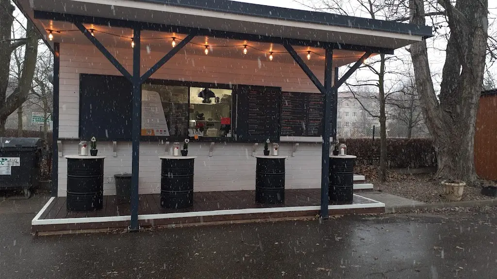 Ta Fabrika street food restaurant in Milovice