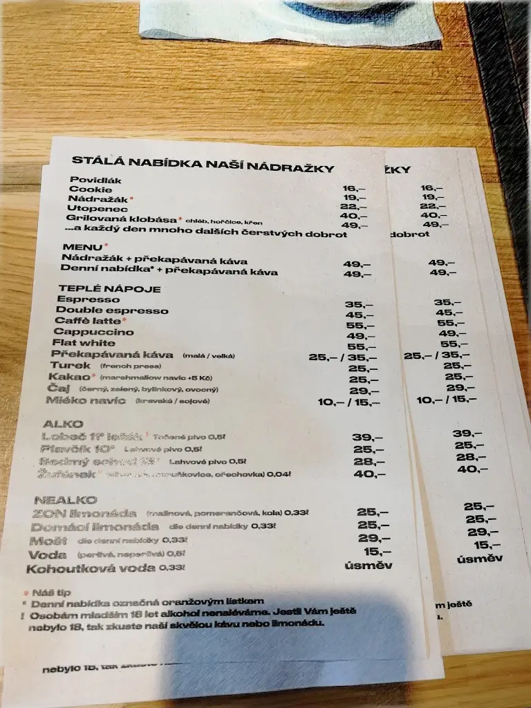 Menu_Milovická Nádražka_Milovice_image_2