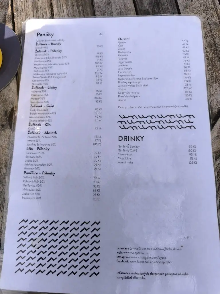 Menu_Výčep_Okres Tábor_image_3