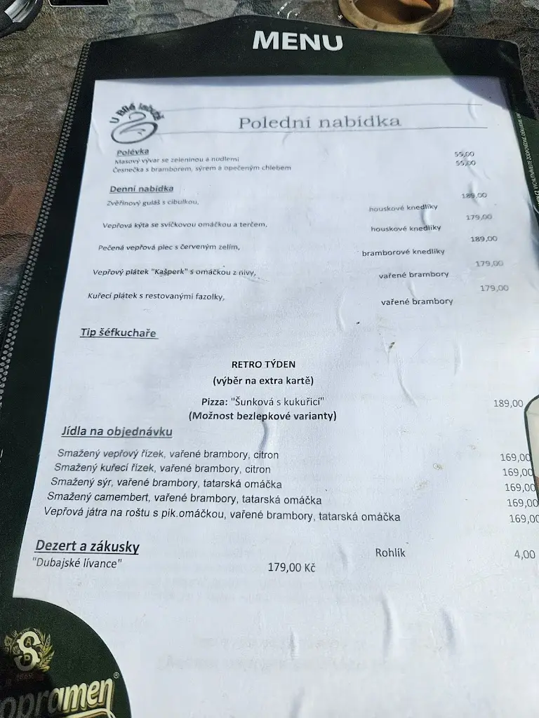 Menu_U Bílé labutě_Milovice_image_2