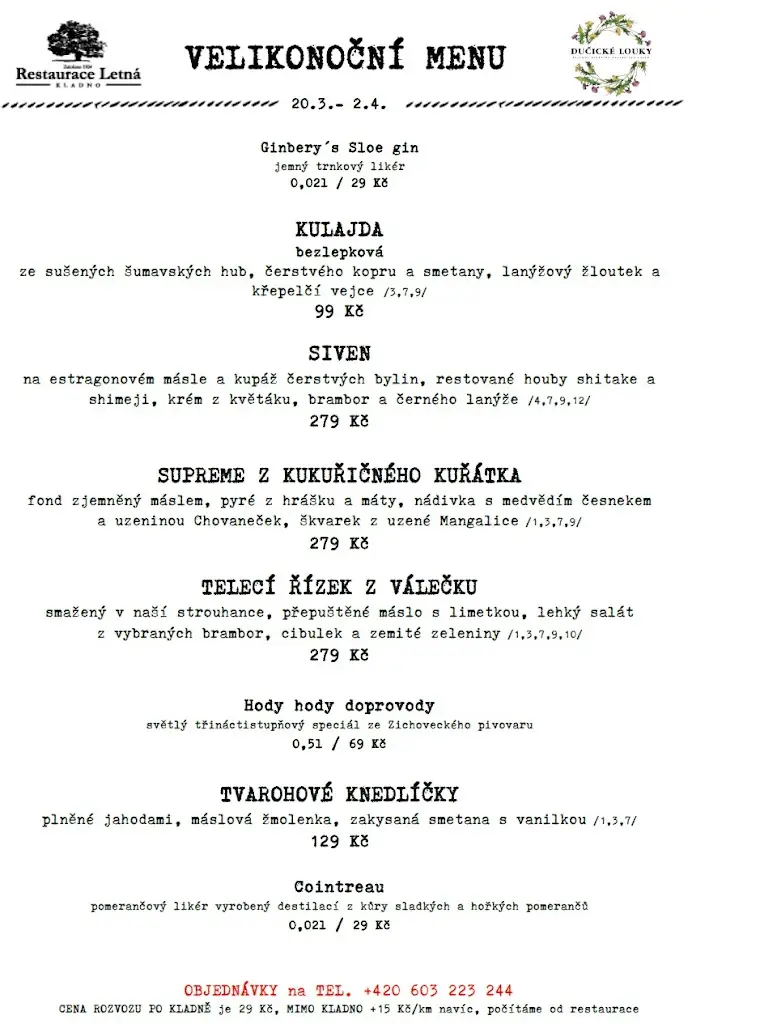 Menu_Restaurace Letná_Okres Kladno_image_4