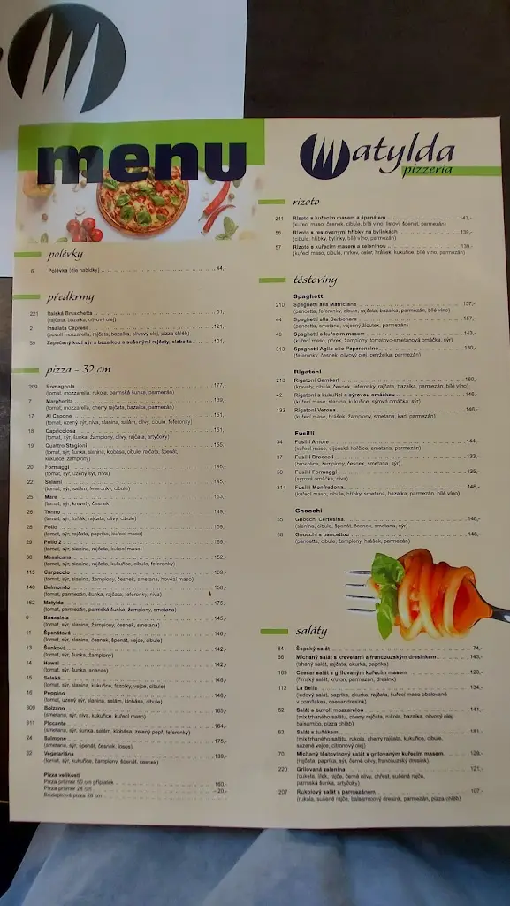 Menu_Pizzeria Matylda_Lysá nad Labem_image_2