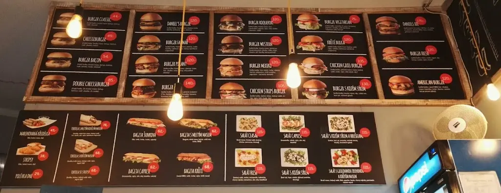 Menu_Daniel's Burger_Lysá nad Labem_image_4