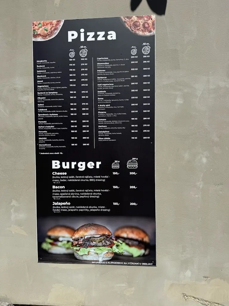 Menu_PIZZARNA - Lysá nad Labem_Lysá nad Labem_image_1