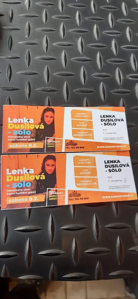 Menu_GARAGE restaurace Tábor_Okres Tábor_image_3