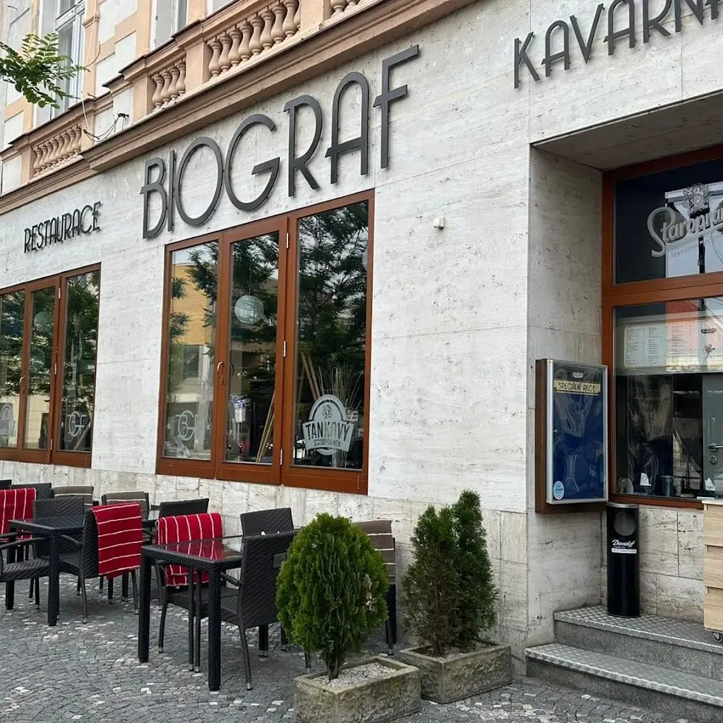 Biograf restaurant in Nymburk