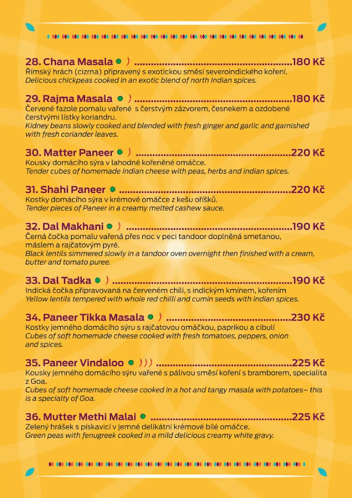 Menu_Namastaey Indian restaurant_Okres Beroun_image_1
