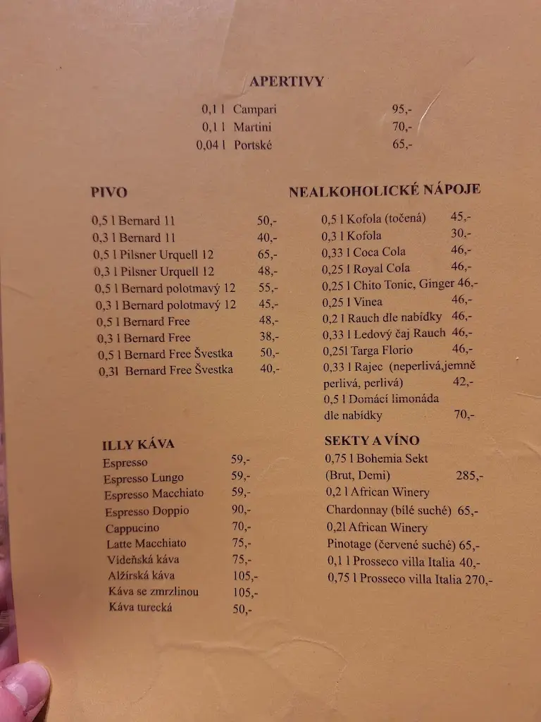 Menu_Restaurant U Máni v Třebani_Okres Beroun_image_4