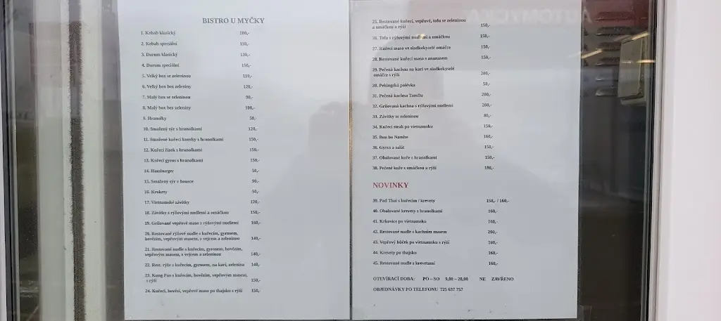 Menu_Bistro u myčky_Nové Strašecí_image_2