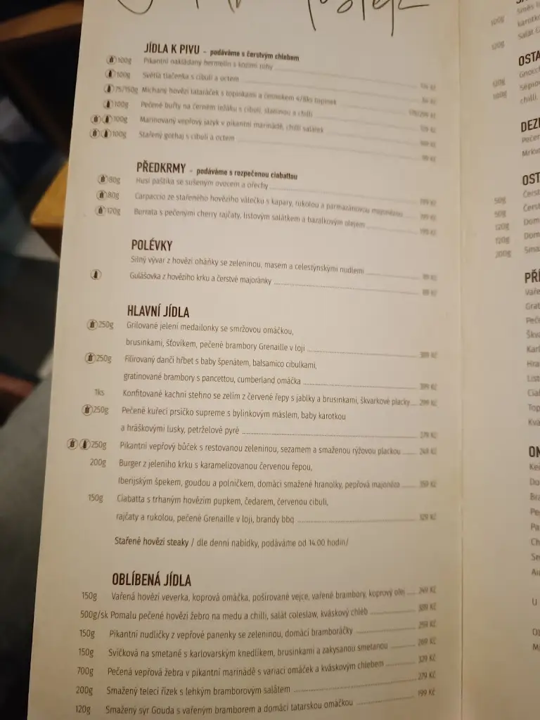 Menu_Restaurace U Gregorů_Okres Nymburk_immagine_4