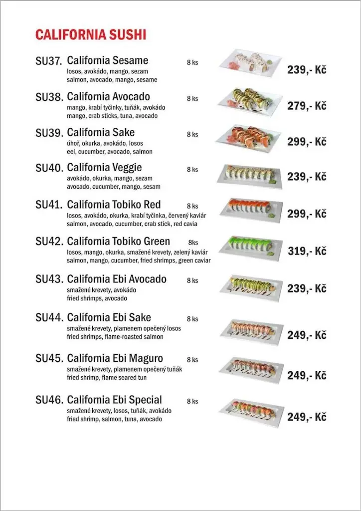 Menu_Čínská restaurace Shanghai Tábor_Okres Tábor_image_4