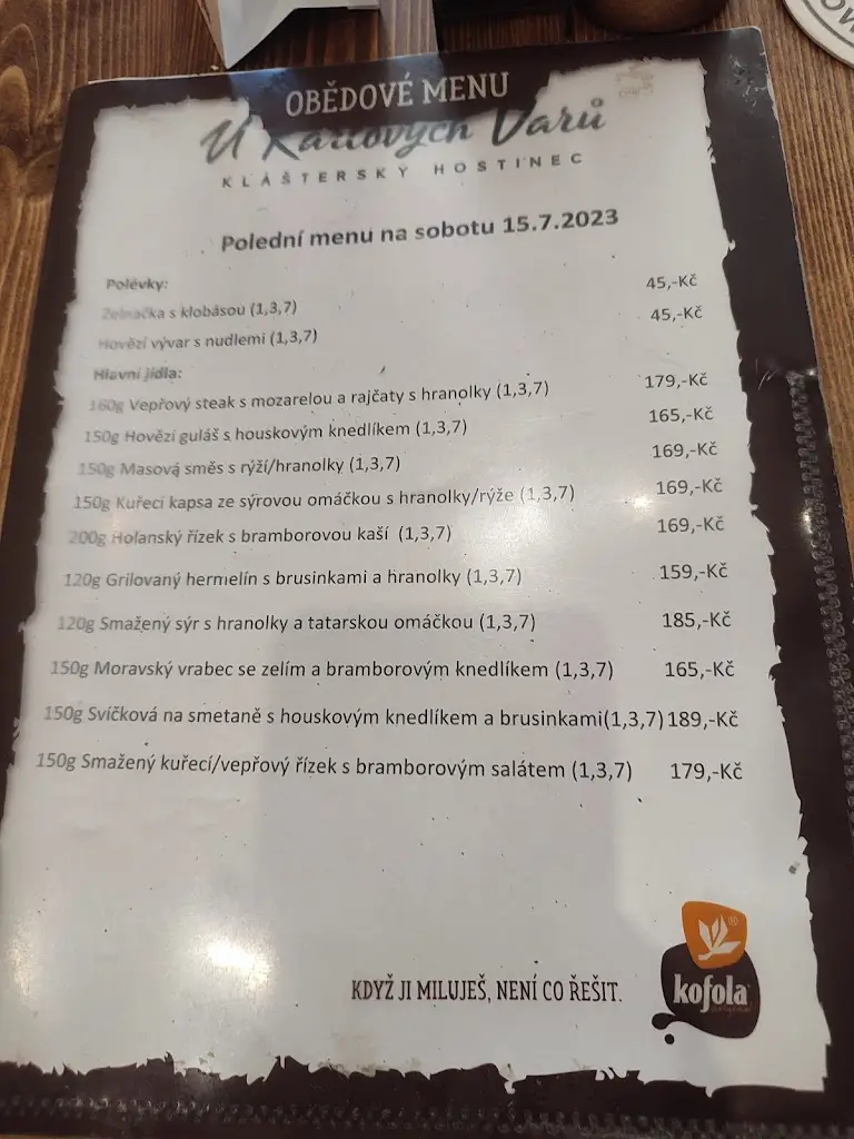 Menu_U Karlových Varů_Mnichovo Hradiště_image_3