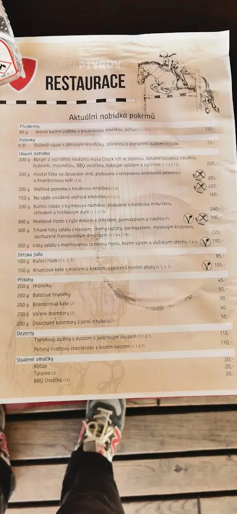 Menu_Farma Ptýrov_Mnichovo Hradiště_image_1
