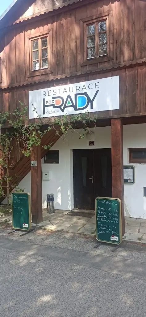 Restaurace Pod Hrady Olšina ristorante a Mnichovo Hradiště