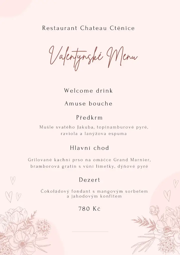 Menu_Restaurace Chateau Ctěnice_Okres Praha-východ_image_3