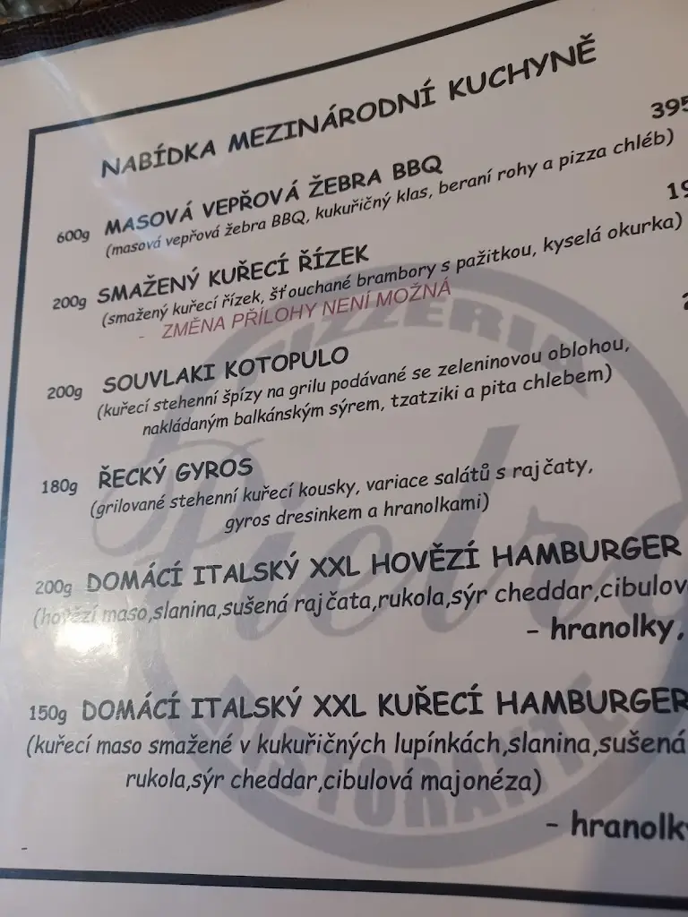 Menu_Pizzeria Pietro Ristorante_Ondřejov_image_3