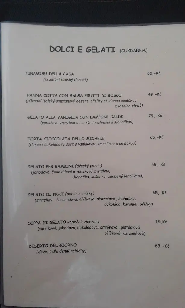Menu_Pizzeria Pietro Ristorante_Ondřejov_image_4