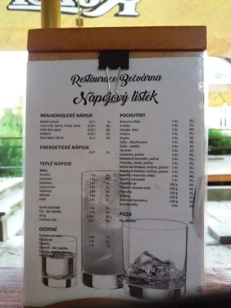 Menu_Restaurace Na Bečvárně_Okres Tábor_image_2