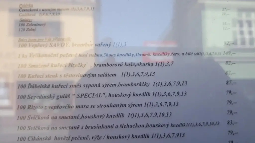 Menu_Restaurace U Primase_Okres Rakovník_image_1