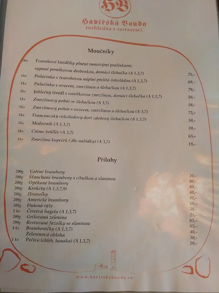 Menu_Havířská Bouda_Okres Kutná Hora_image_4