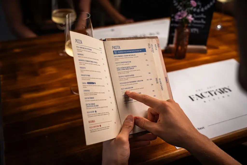 Menu_Factory Bistro_Okres Kutná Hora_image_1