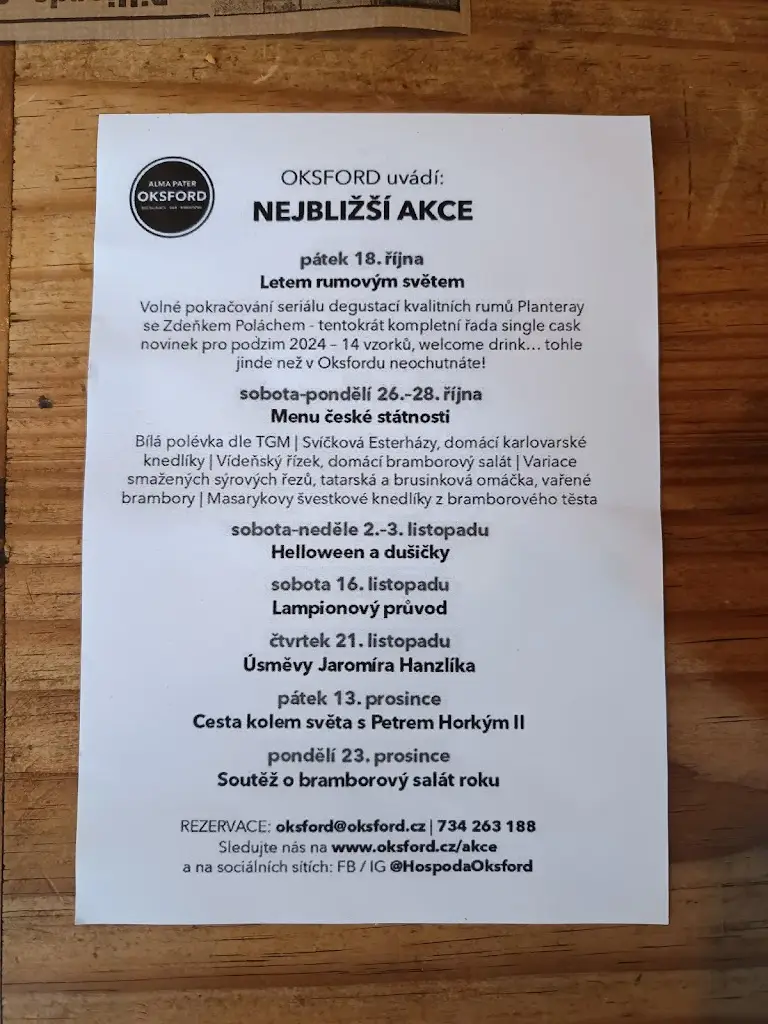 Menu_Hospoda Oksford Zaječice_Pyšely_image_1