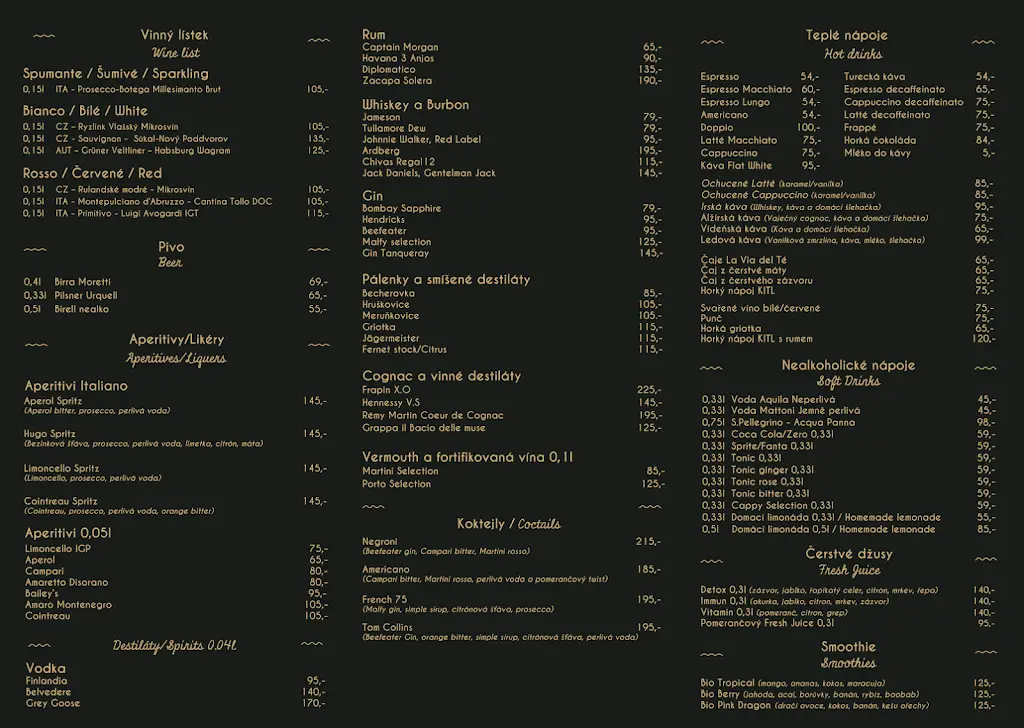 Menu_La PAUSA ... ciao_Postupice_image_1