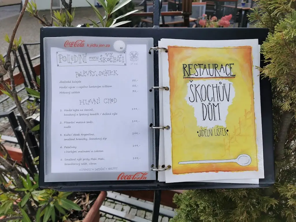 Menu_Restaurace Škochův dům_Okres Tábor_image_4