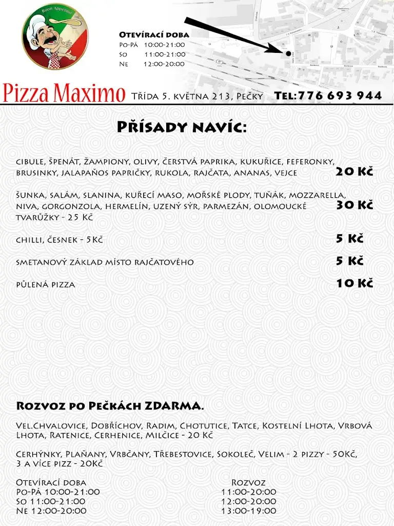 Menu_Pizza Maximo Pečky_Pečky_image_1