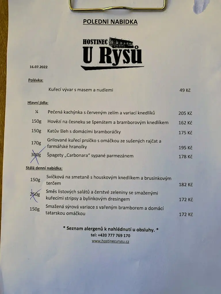 Menu_Hostinec U Rysů_Řevnice_image_4